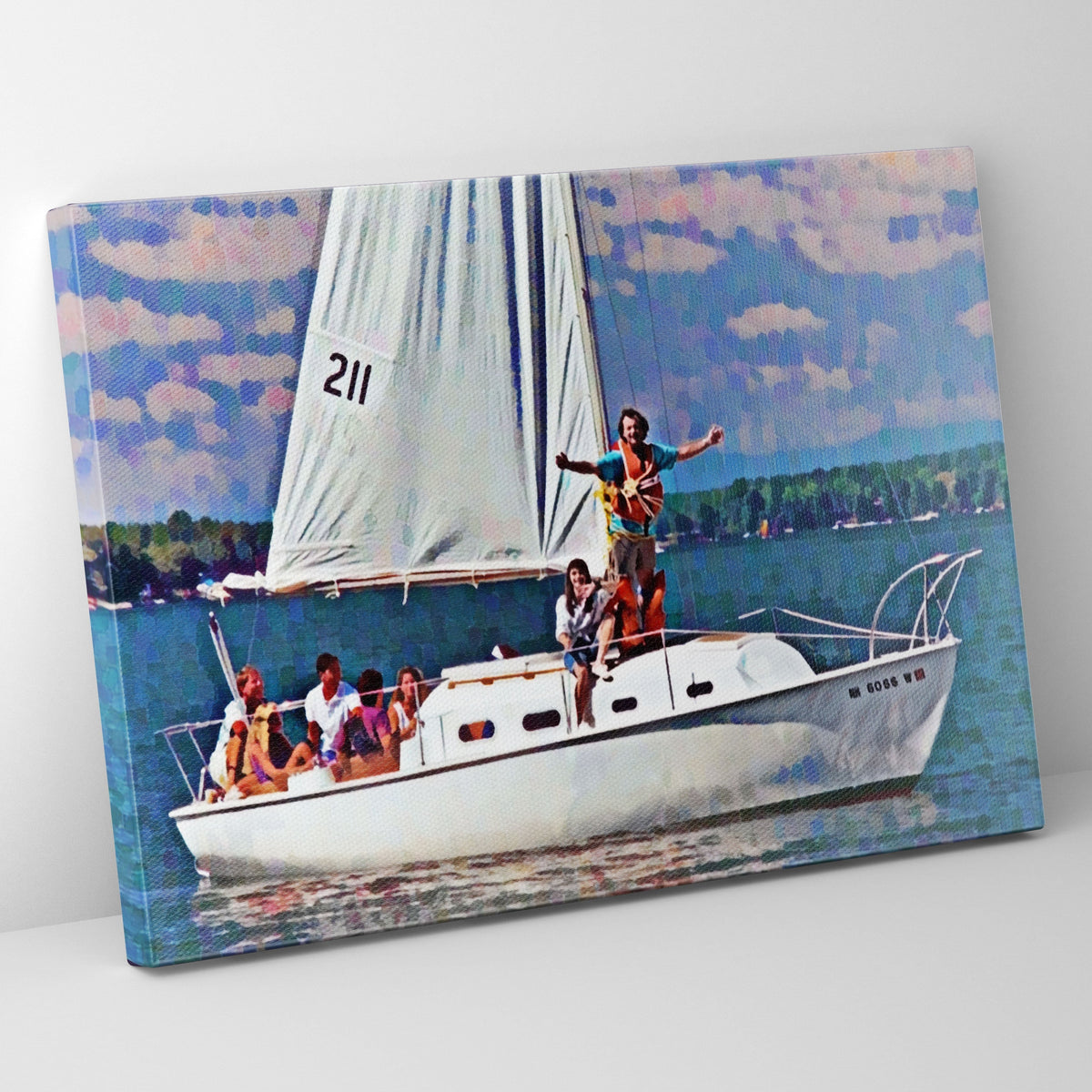 What About Bob I'm Sailing Poster/Canvas | Far Out Art 