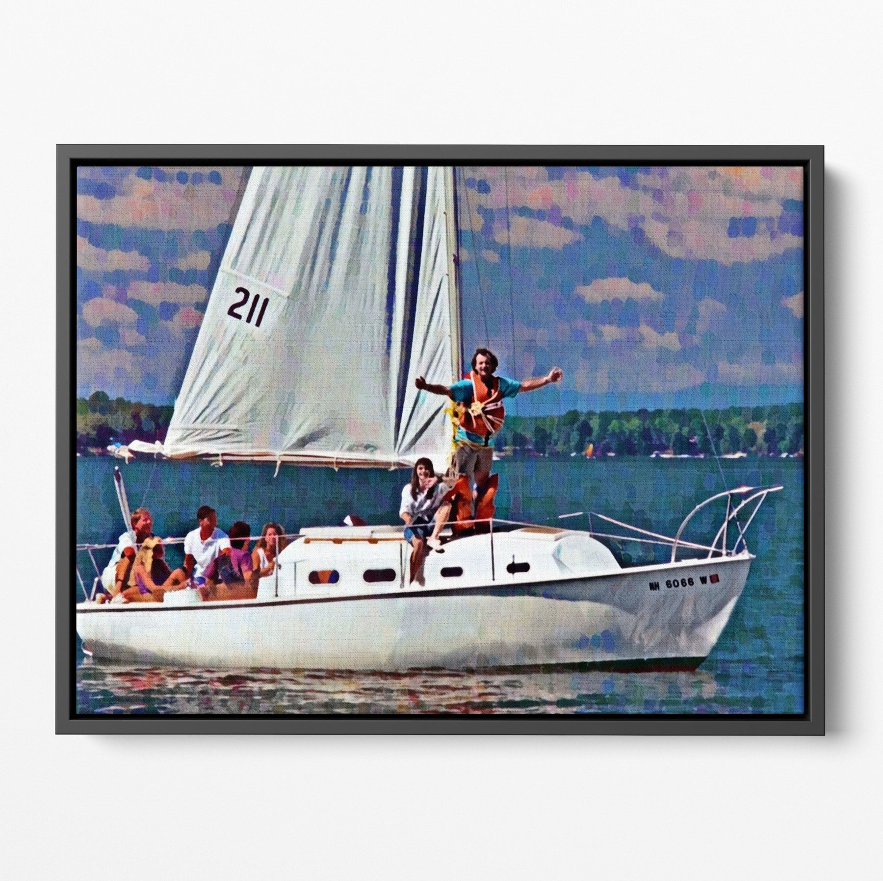 What About Bob I'm Sailing Poster/Canvas | Far Out Art 