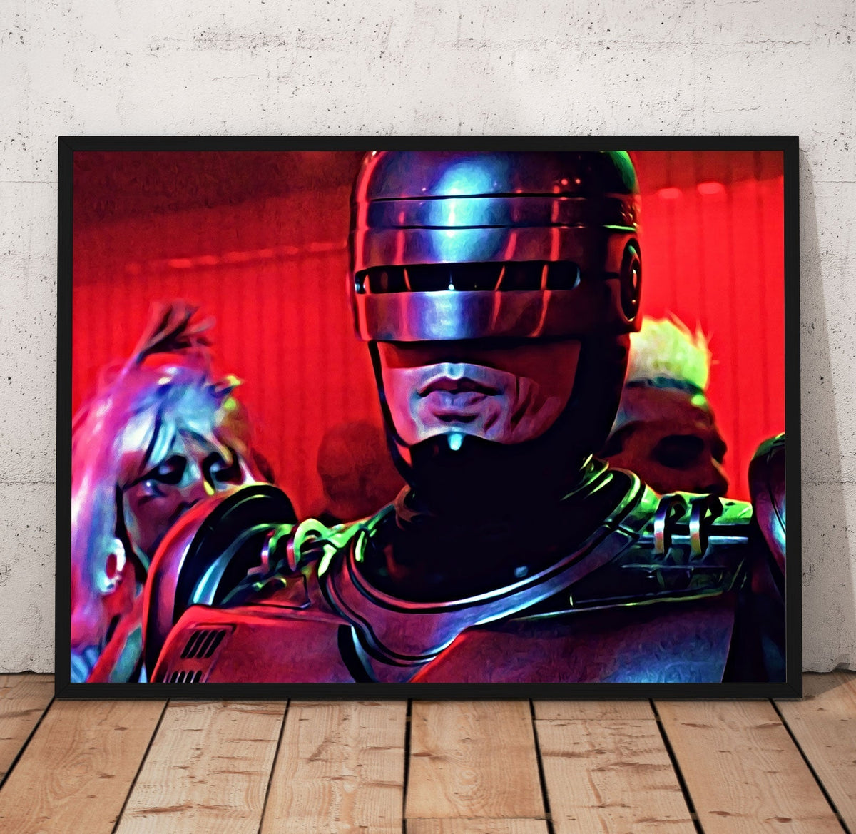 Robocop In The Club Poster/Canvas | Far Out Art 