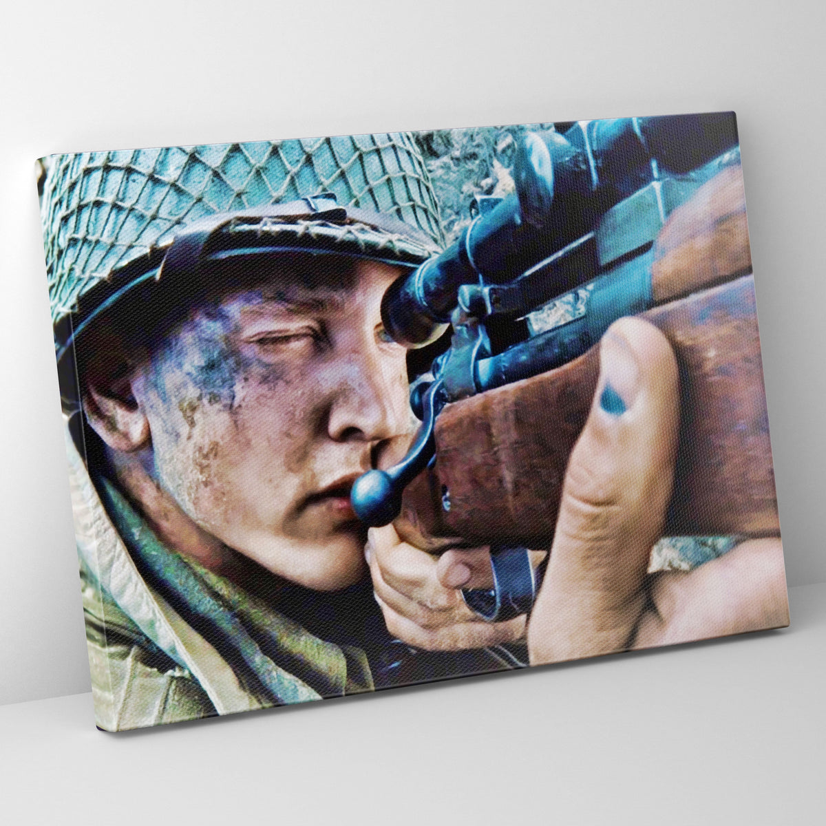Saving Private Ryan Jackson Poster/Canvas | Far Out Art 