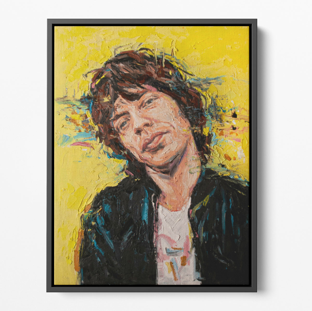 Mick Jagger Poster/Canvas | Far Out Art 