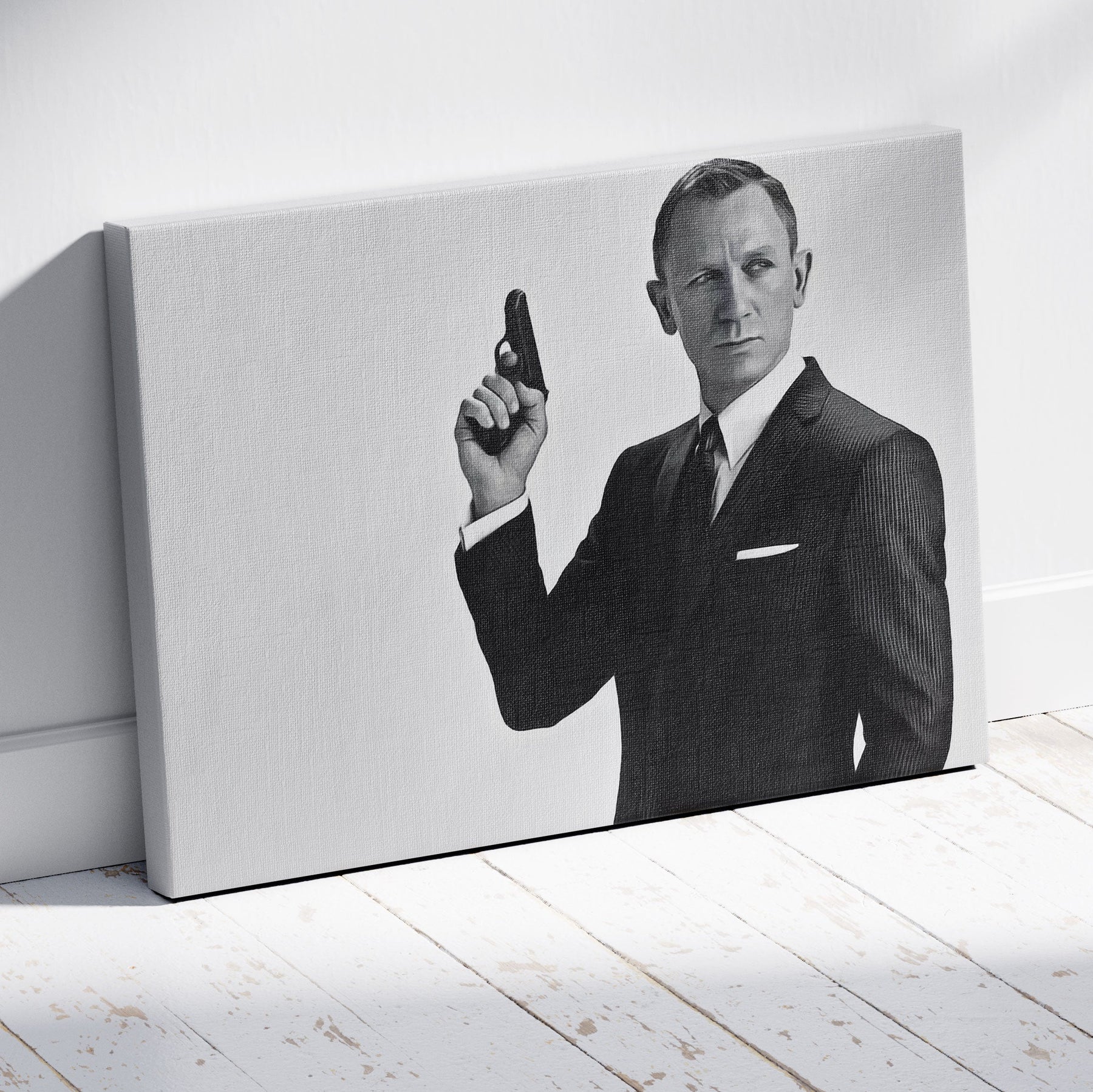 James Bond Craig Wall Art