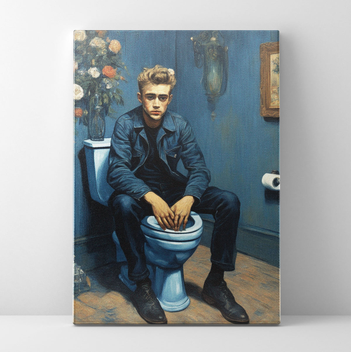 James Dean Bathroom Poster/Canvas | Far Out Art 