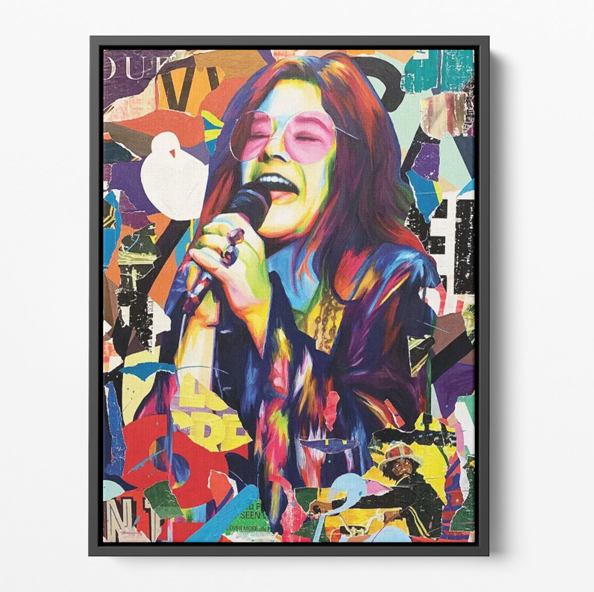 Janice Abstract Poster/Canvas | Far Out Art 