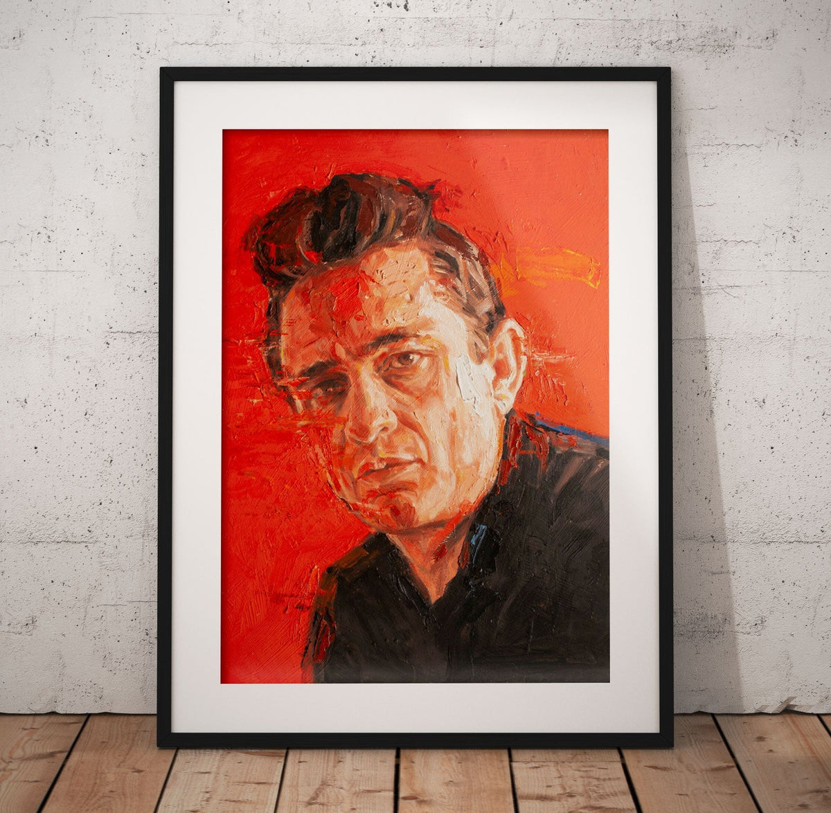 Johnny Cash Poster/Canvas | Far Out Art 