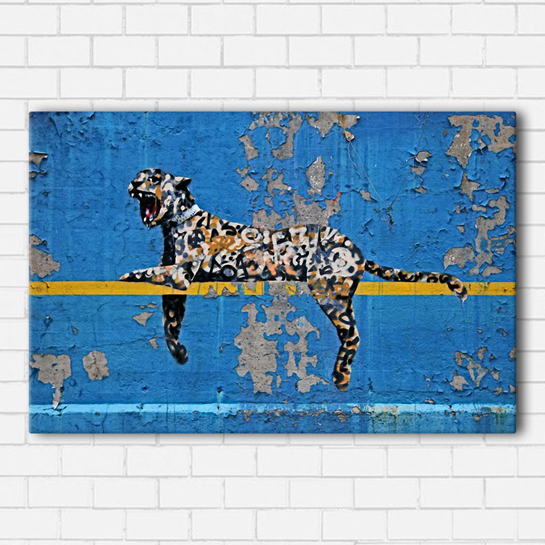 Banksy Leopard Canvas Sets