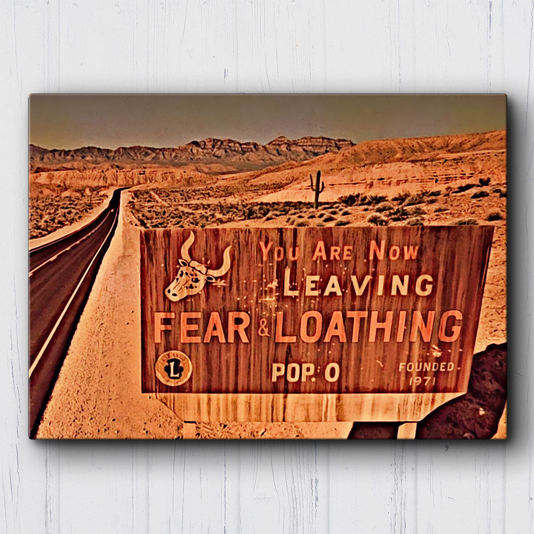 Fear And Loathing Leaving Canvas Sets