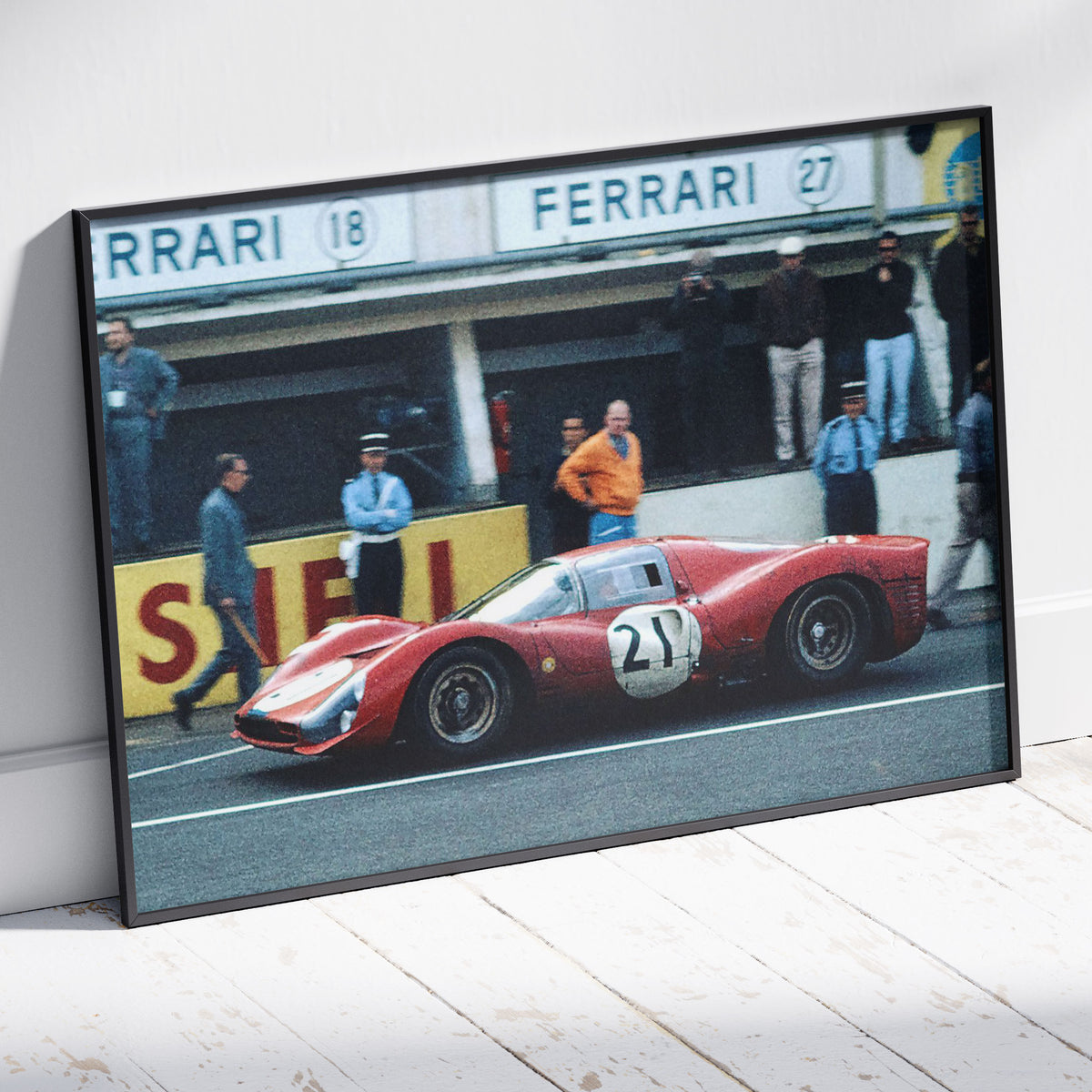 LeMans Ferrari Wall Art
