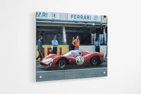 LeMans Ferrari Wall Art