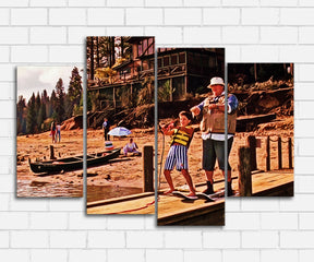 The Great Outdoors Let Go Of The Rope Canvas Sets