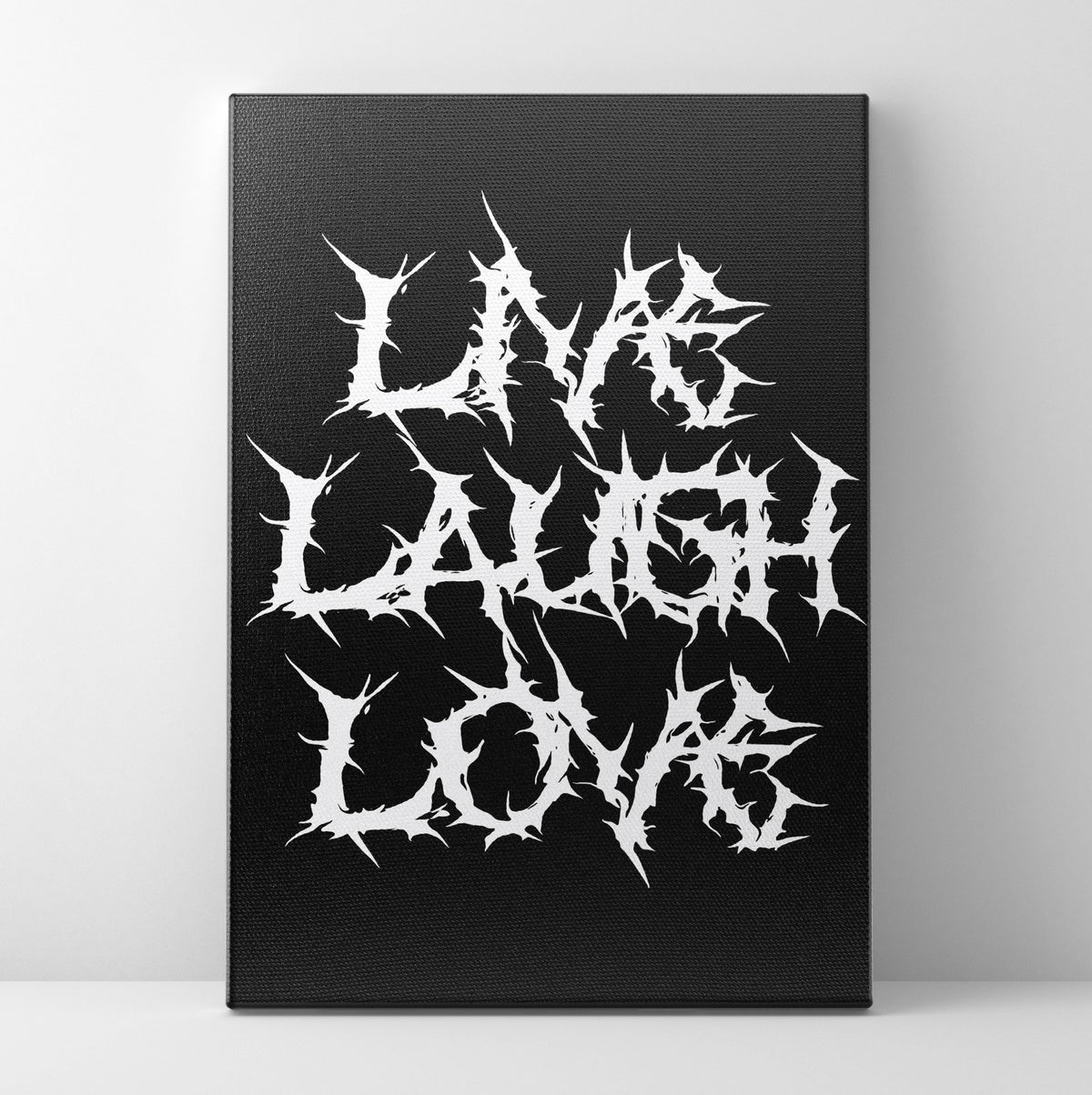 Live Laugh Love Metal Prints | Far Out Art 