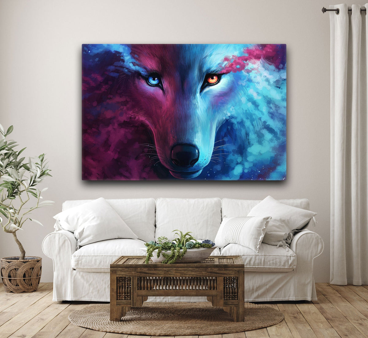 Mystic Wolf Canvas Sets