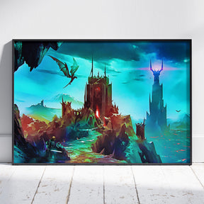 mordor lord of the rings-everything wall art 3