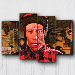 Ernest Scared Stupid Lumberjack Canvas Sets