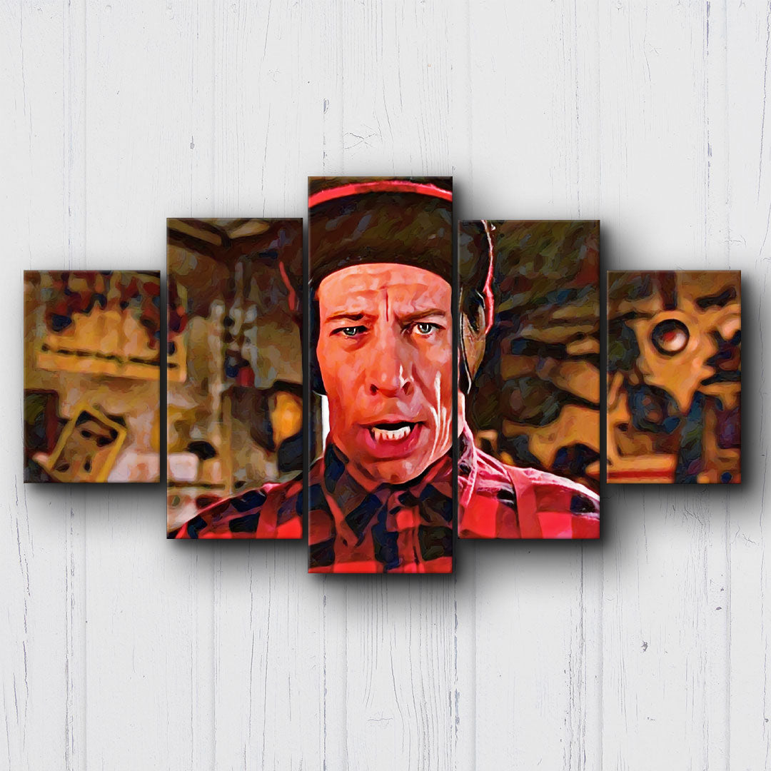 Ernest Scared Stupid Lumberjack Canvas Sets