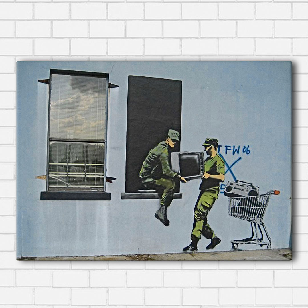 Banksy Looter's Canvas Sets