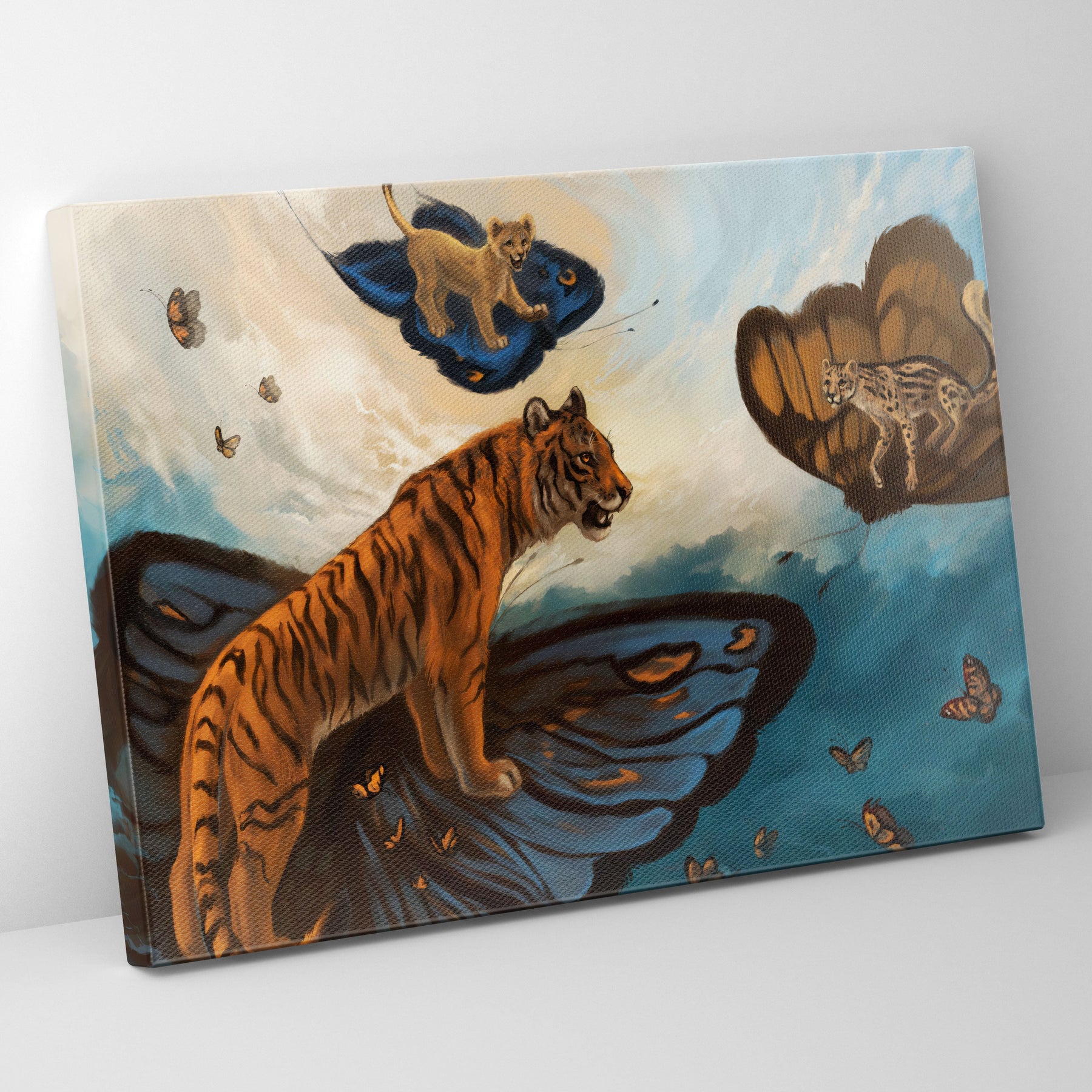 Magic Butterfly Ride Poster/Canvas | Far Out Art 