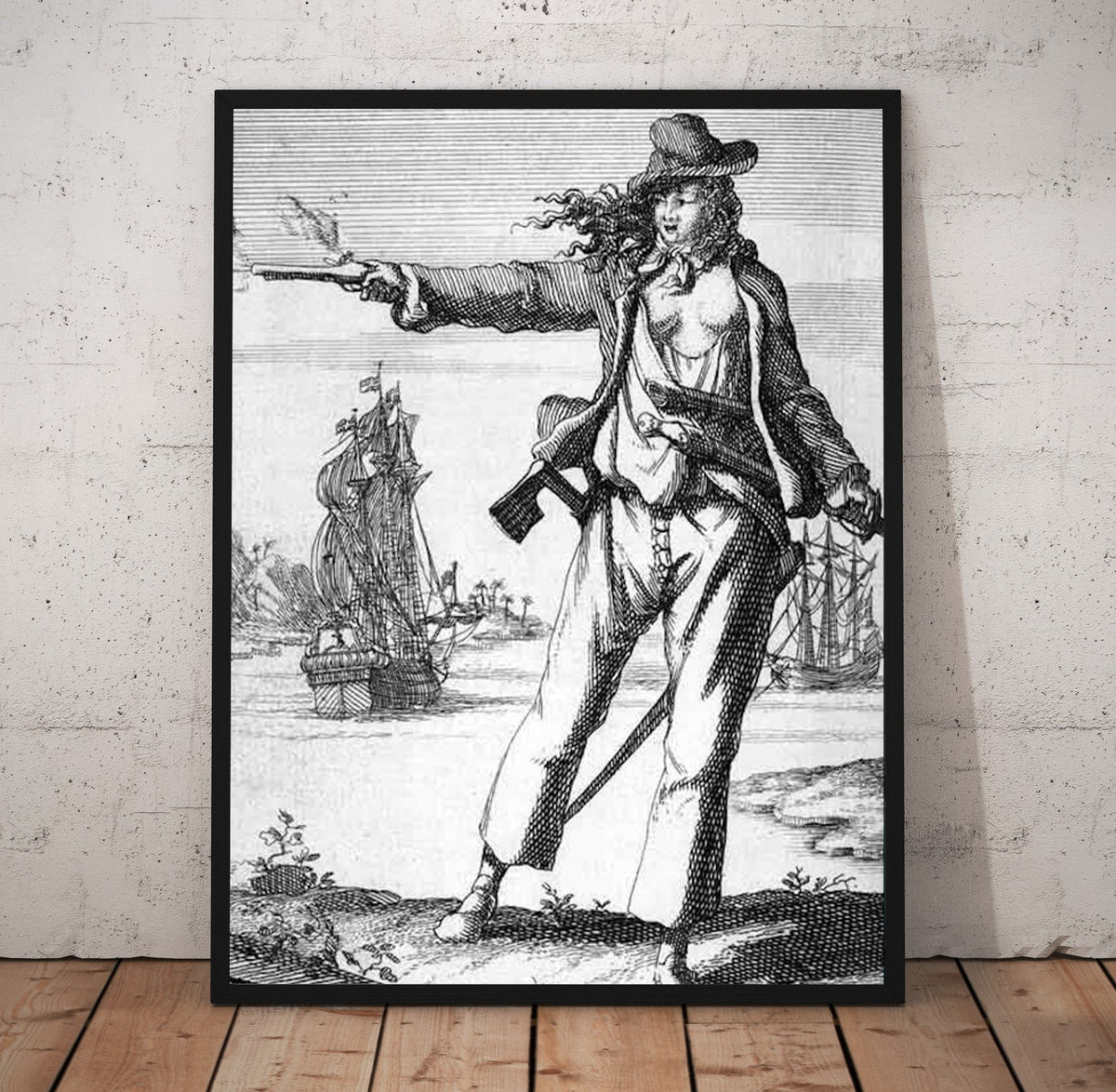 Mary Read Poster/Canvas | Far Out Art 