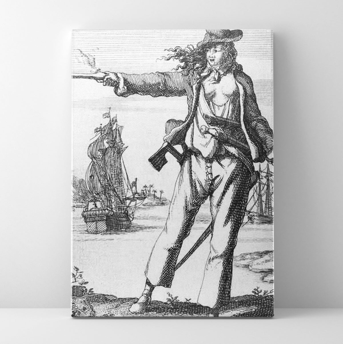 Mary Read Poster/Canvas | Far Out Art 