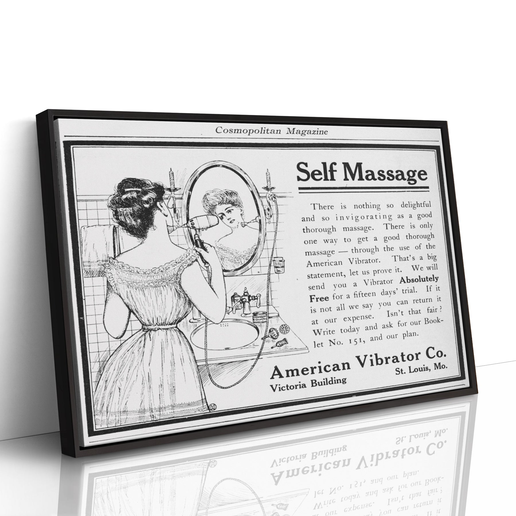 Vintage Massager Wall Art
