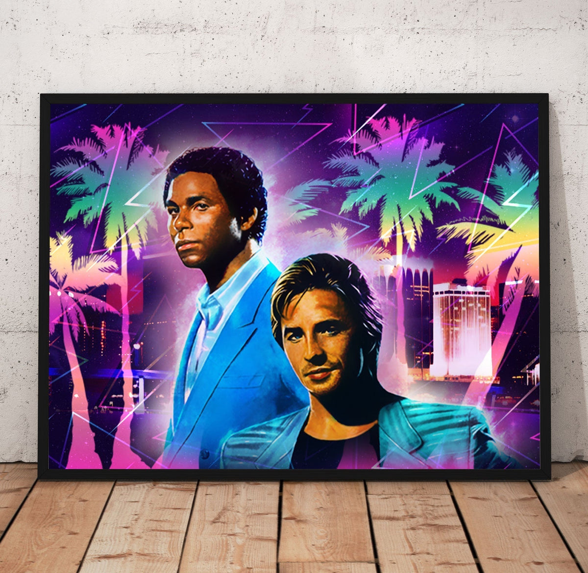 Miami Vice Poster/Canvas | Far Out Art 