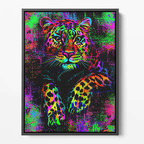 Neon Leopard Prints | Far Out Art 