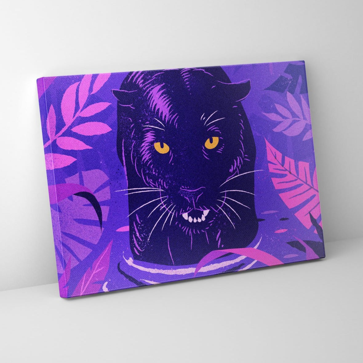 Neon Panther Canvas Sets