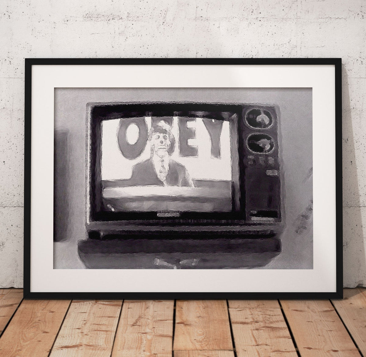 They Live Obey Poster/Canvas | Far Out Art 