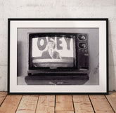They Live Obey Poster/Canvas | Far Out Art 