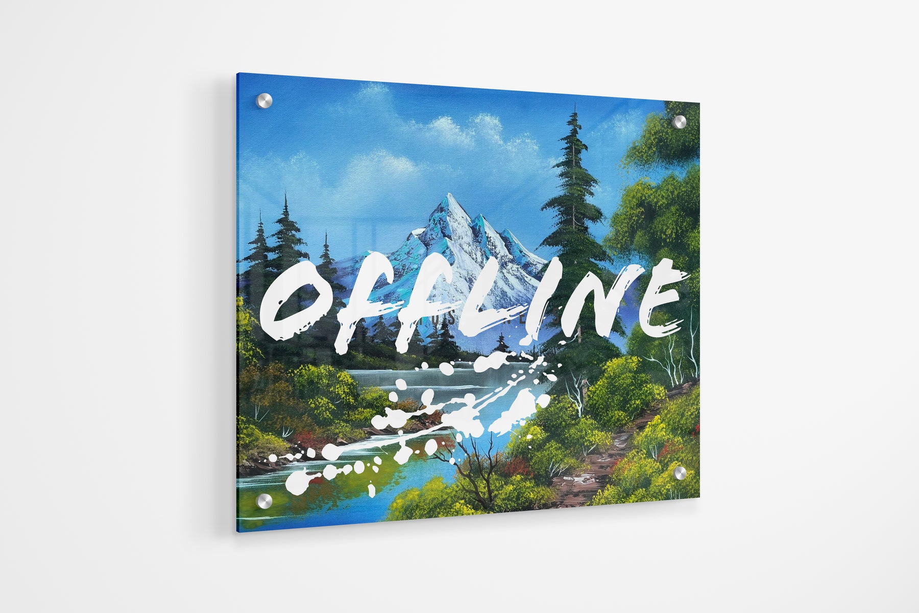 Offline Mountains Wall Art