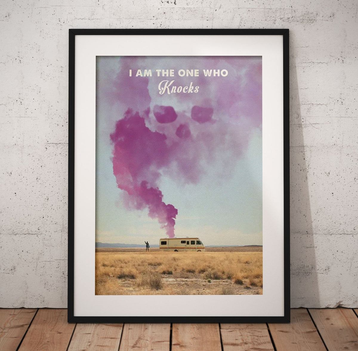 Breaking Bad I Am The One Poster/Canvas | Far Out Art 