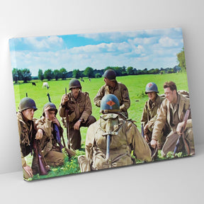 Saving Private Ryan Objective Poster/Canvas | Far Out Art 