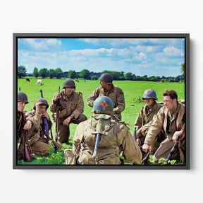 Saving Private Ryan Objective Poster/Canvas | Far Out Art 