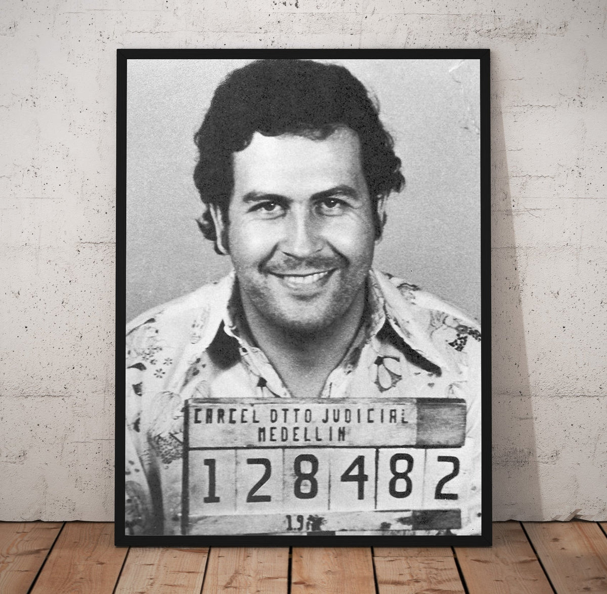 Pablo Escobar Poster/Canvas | Far Out Art 
