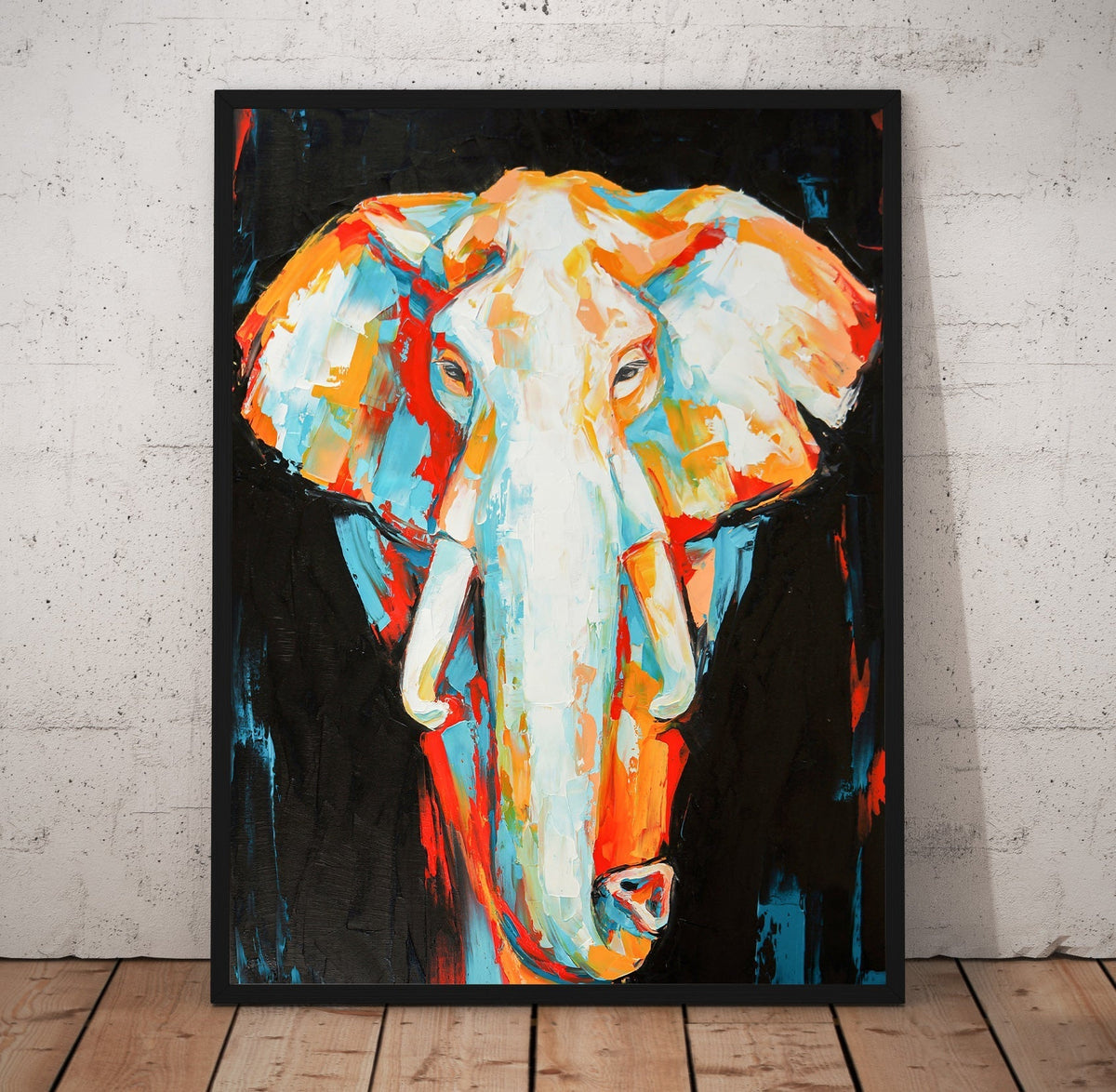 Painted Elephant Prints | Far Out Art 