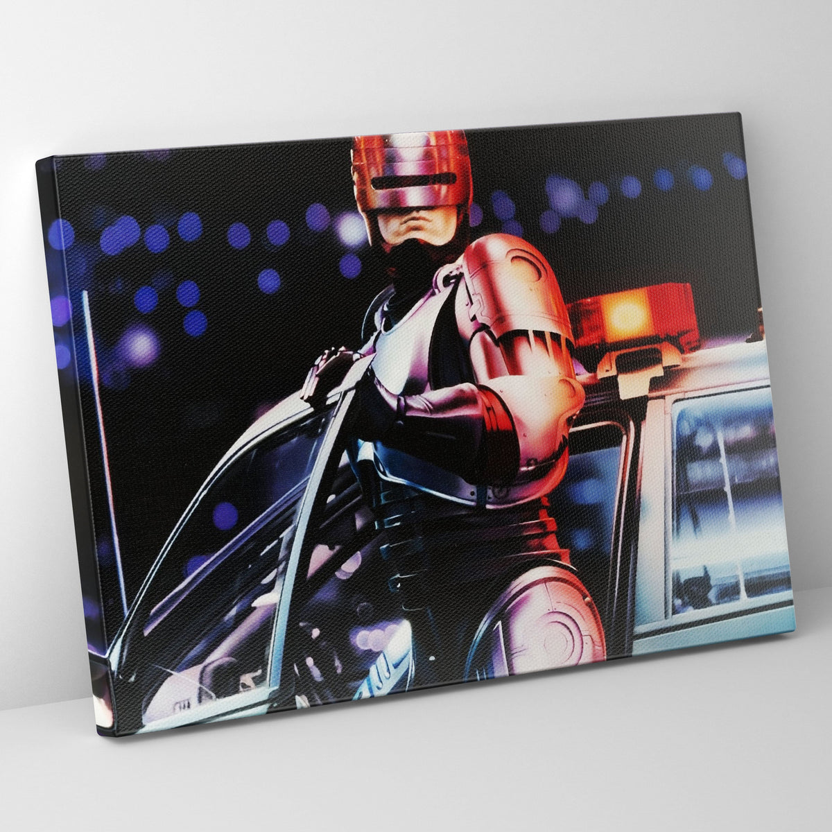 Robocop Patrol Poster/Canvas | Far Out Art 