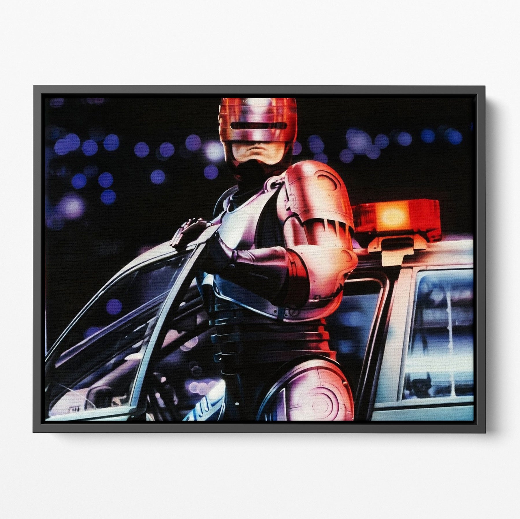 Robocop Patrol Poster/Canvas | Far Out Art 