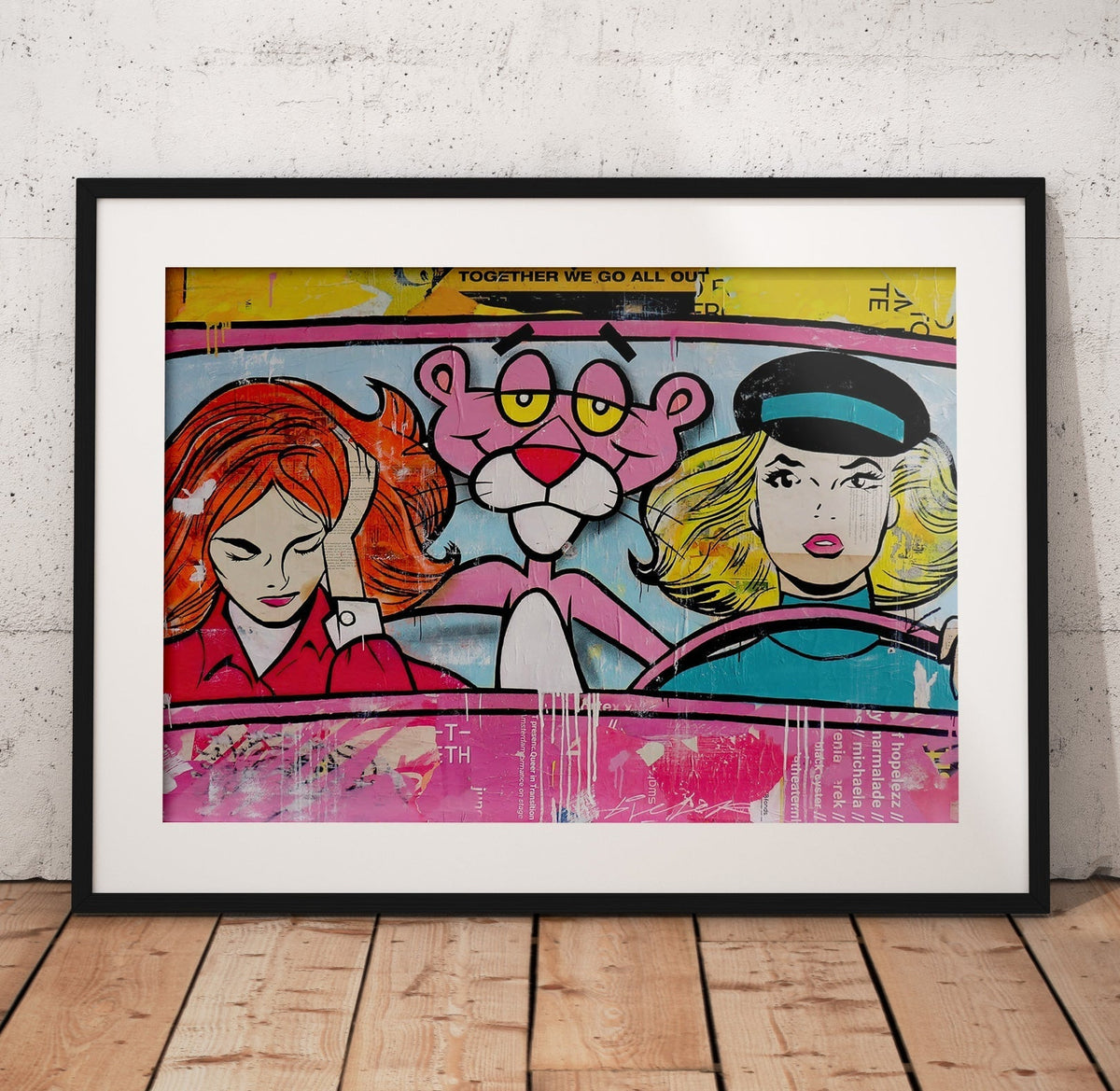 Pink Panther Poster/Canvas | Far Out Art 