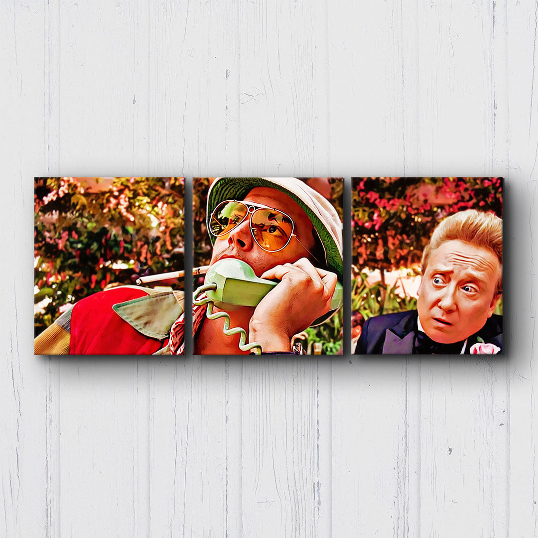 Fear And Loathing Poolside Canvas Sets
