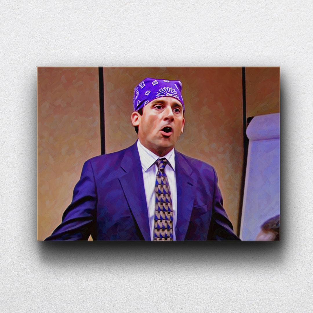 The Office Prison Mike Canvas Sets