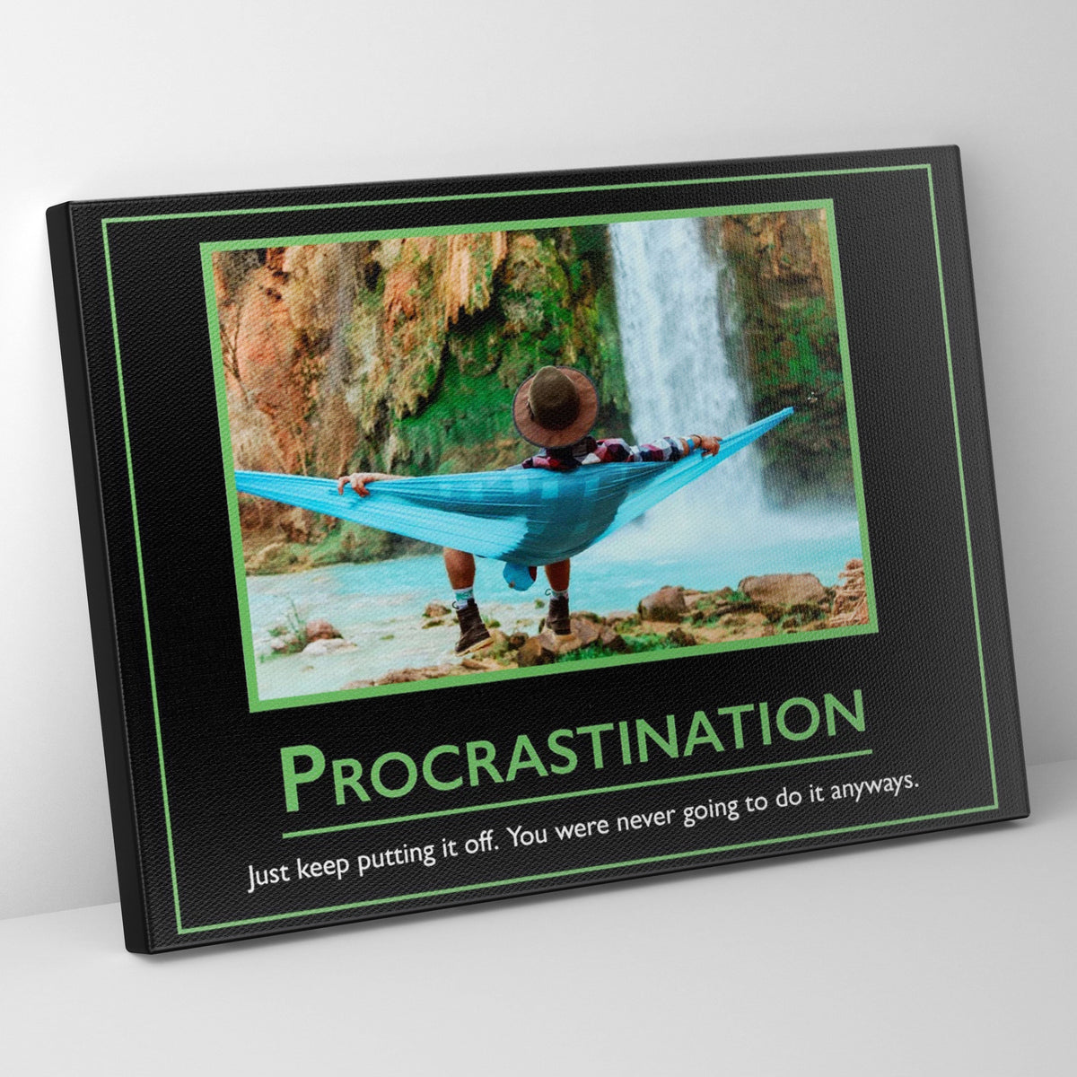 Demotivational Procrastination Prints | Far Out Art 
