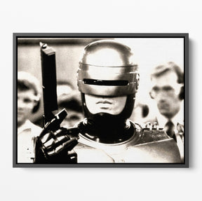 Robocop In Protect And Serve Poster/Canvas | Far Out Art 
