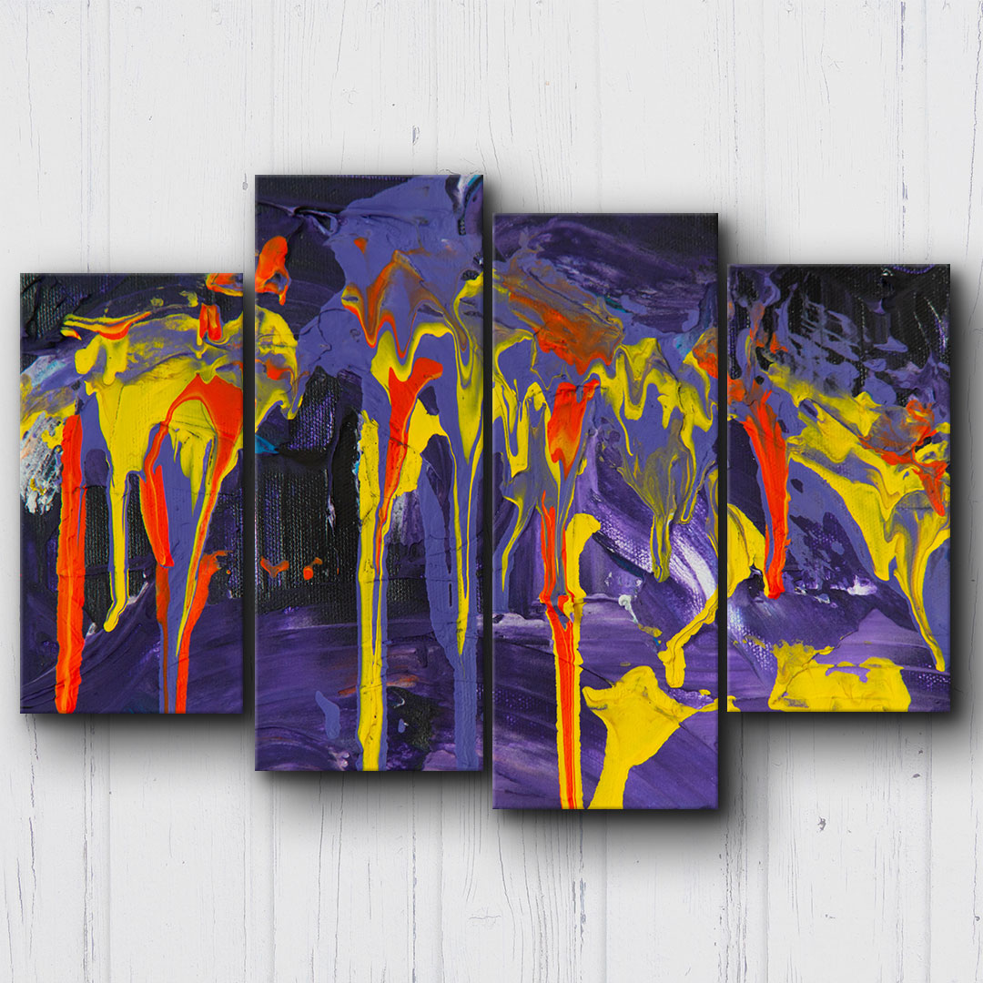 Purple Rain Canvas Sets