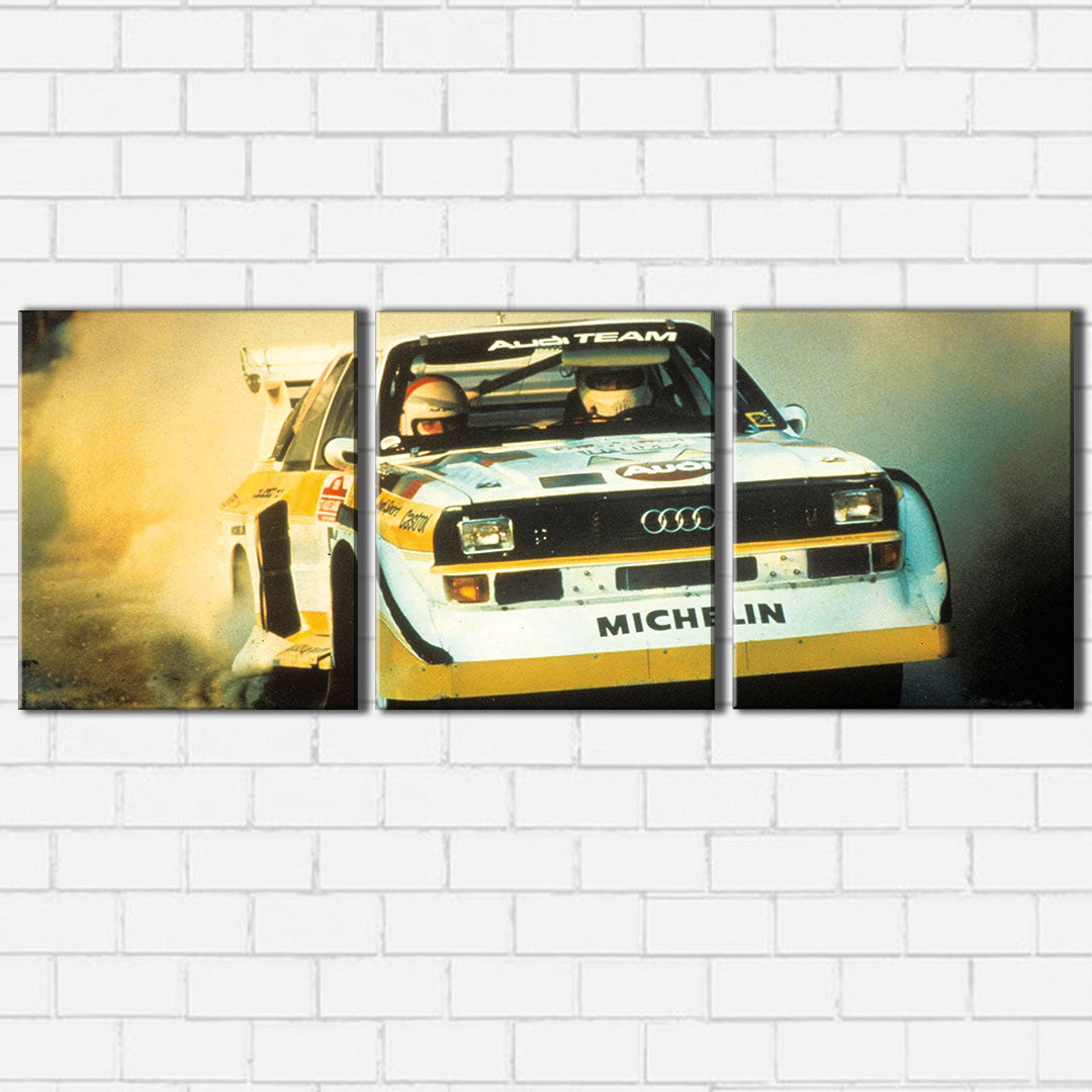 Audi Quattro Rally Canvas Sets
