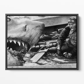 Jaws Quint & Bruce Poster/Cavnas | Far Out Art 