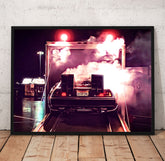 Back To The Future Reveal Poster/Canvas | Far Out Art 