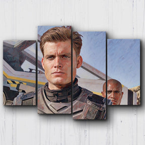 Starship Troopers Rico's Roughnecks Canvas Sets