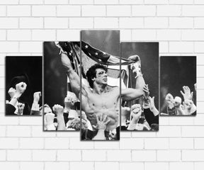 Rocky Flag Canvas Sets