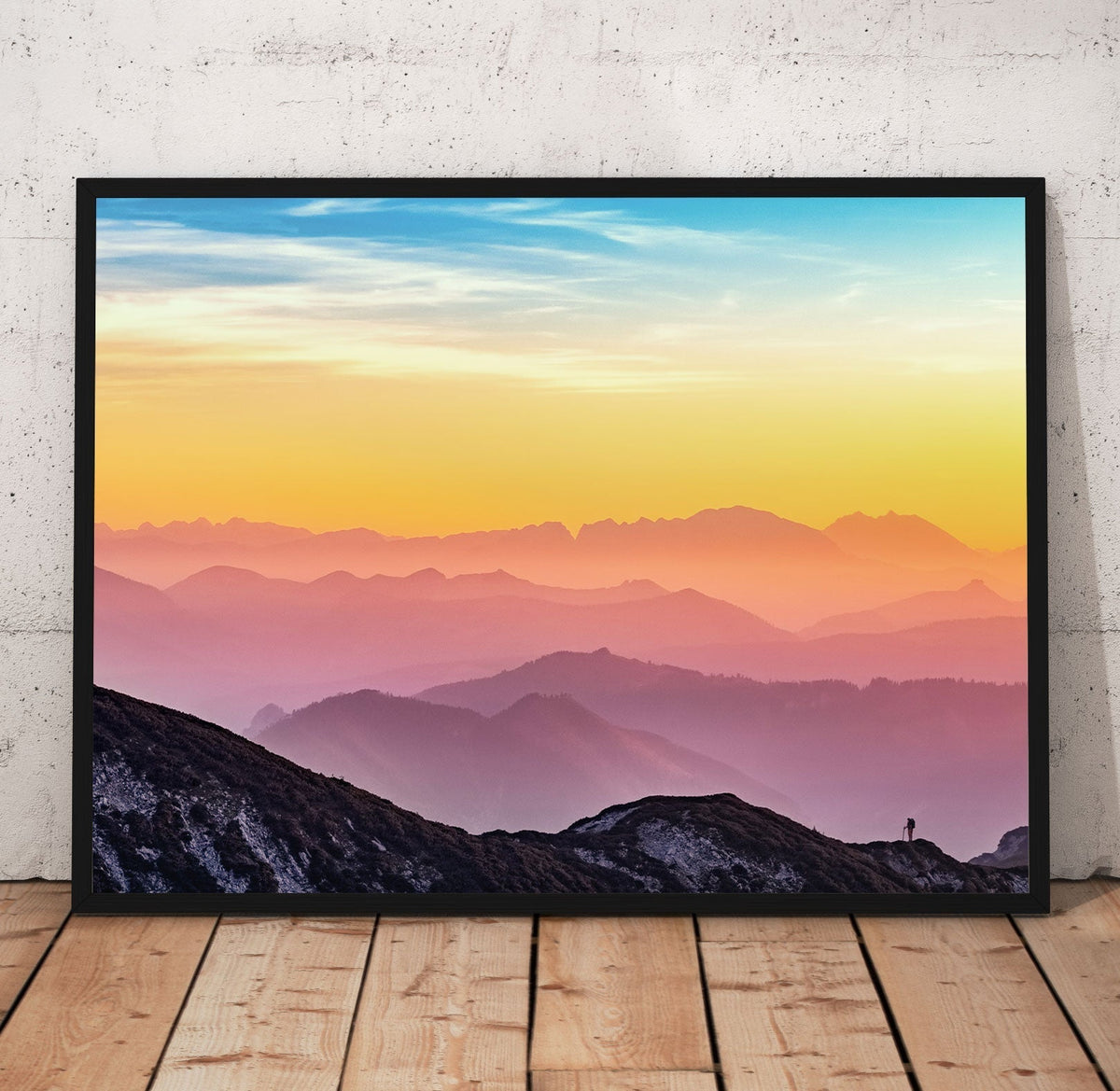 Rocky Mountain Sunset Prints | Far Out Art 