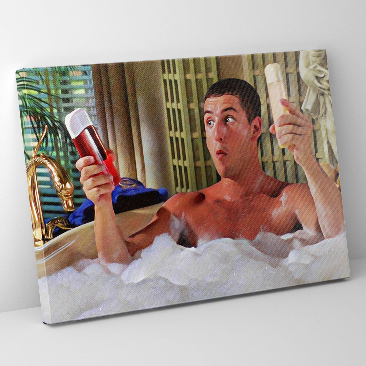Billy Madison Shampoo Vs Conditioner  Poster/Canvas | Far Out Art 
